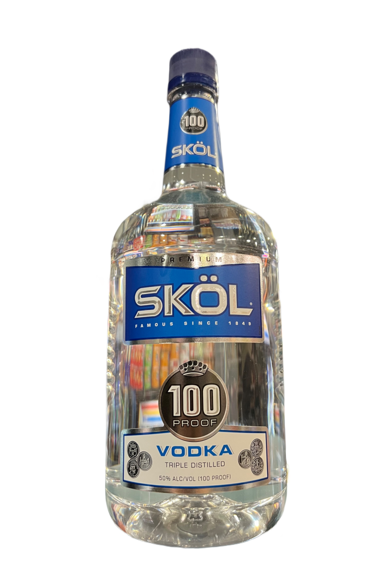 Skol Vodka 100 Proof Vodka 1.75L
