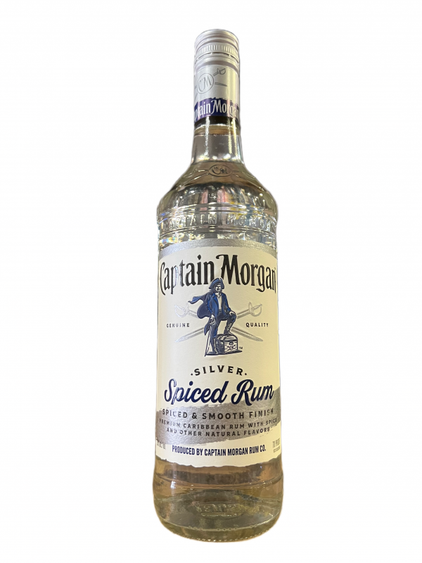 Captain Morgan Silver Spiced Rum 750ml