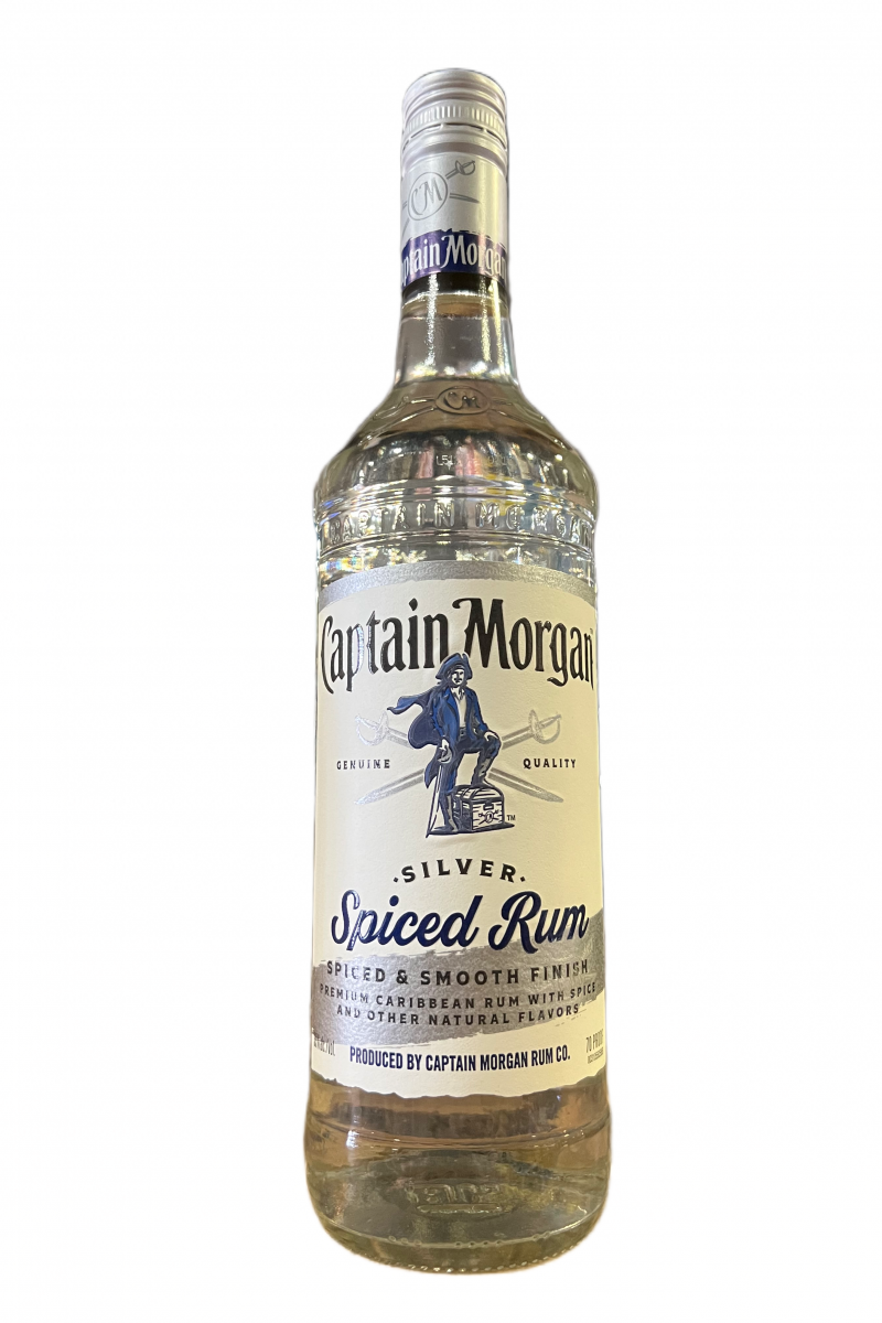 Captain Morgan Silver Spiced Rum 750ml