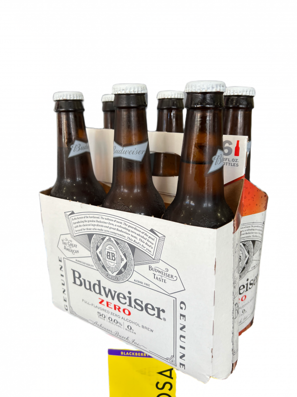 Budweiser Zero 6 Pack 12oz Bottle