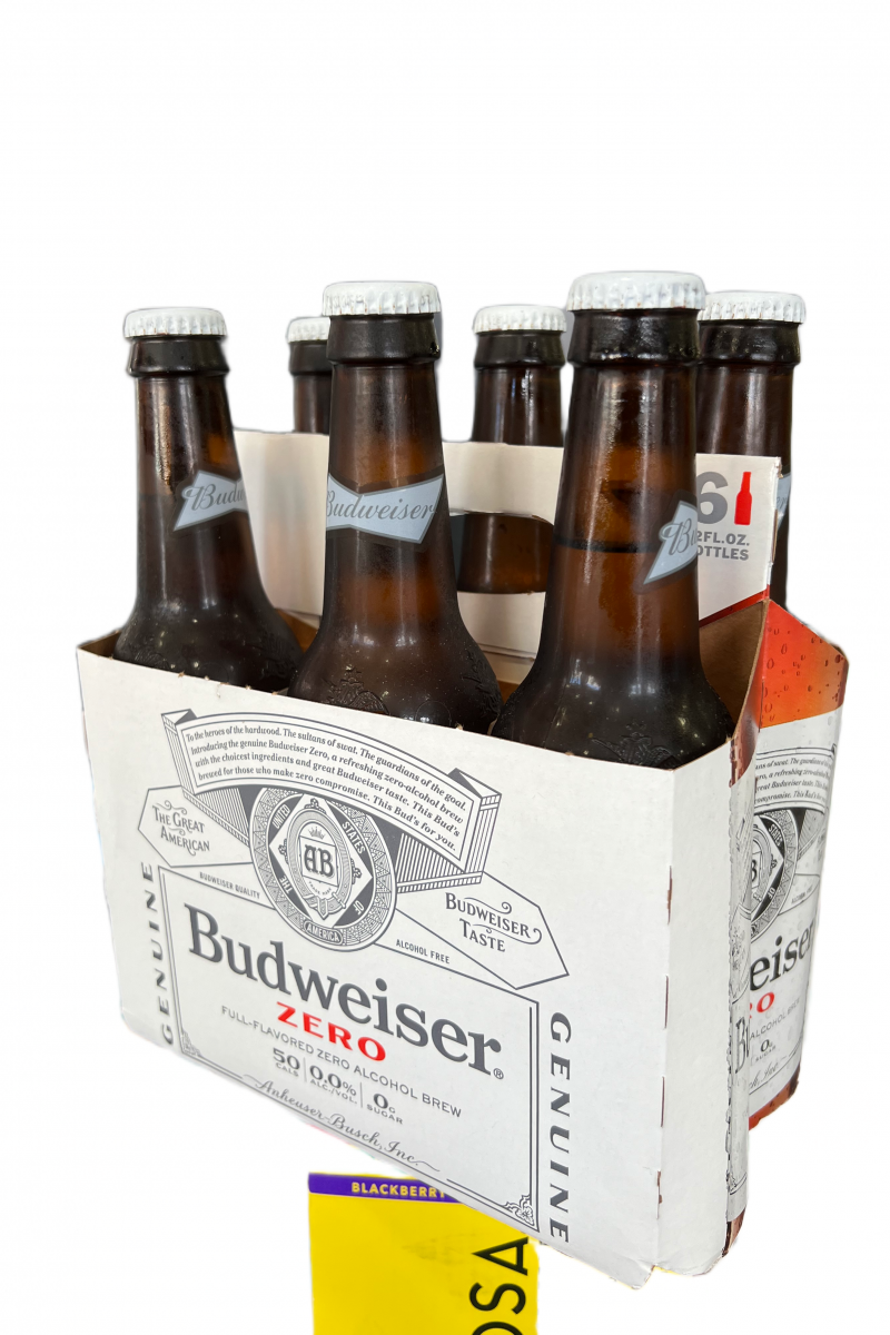 Budweiser Zero 6 Pack 12oz Bottle