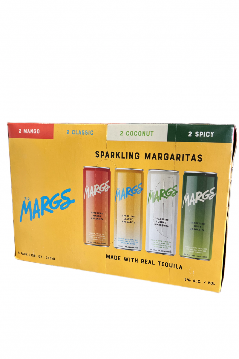 Sip Margs Sparkling Variety 8 Pack Can 12oz