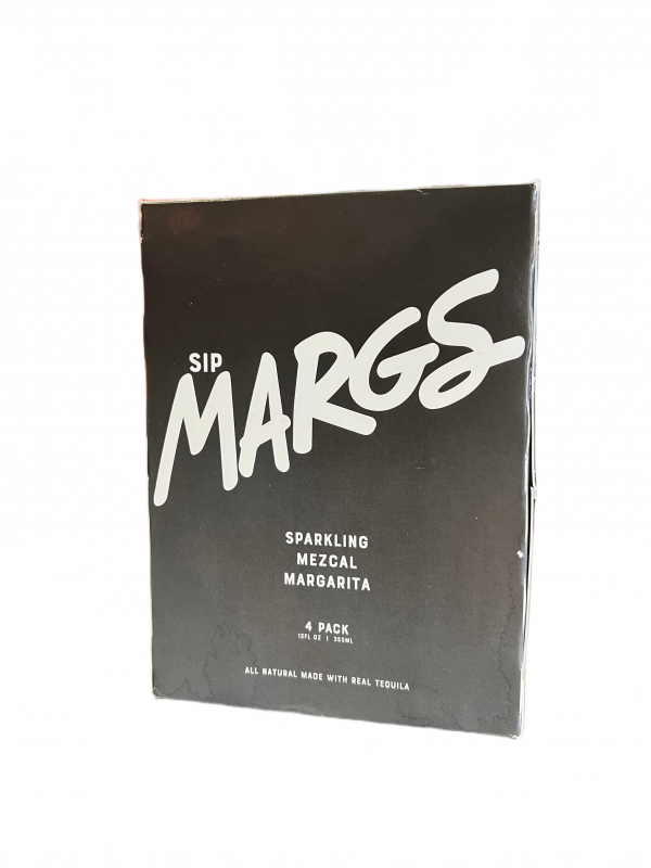 Sip Margs Sparkling Mezcal 4 Pack Can 12oz