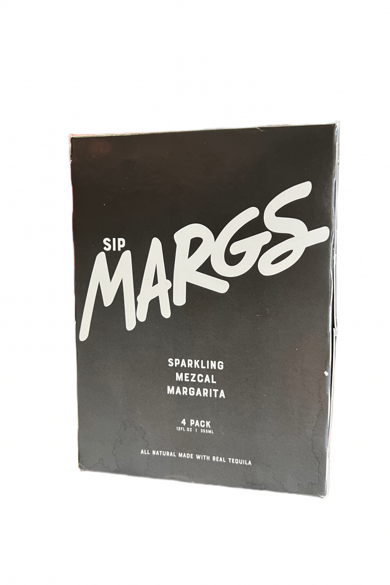 Sip Margs Sparkling Mezcal 4 Pack Can 12oz