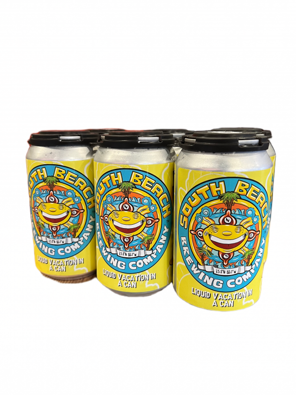 South Beach Brewing Company Sunshine Blonde Ale 6 Pack Can 12oz