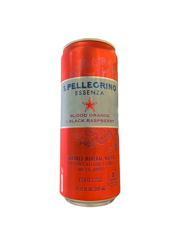 San pellegrino Blood Orange & Black Raspberry Can 11oz