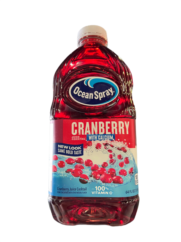 Ocean Spray 100% Juice (1.89L) Cranberry Calcium