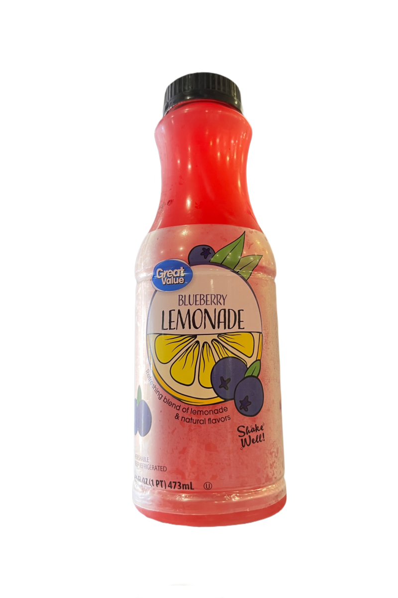 Great Value Blueberry Lemonade 16oz