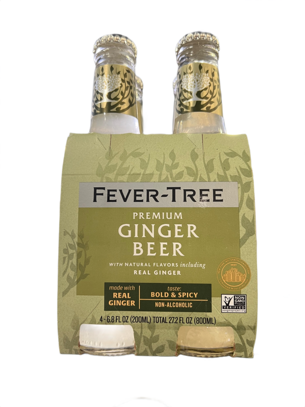 Fever-Tree Ginger Beer 4 Pack Bottle 6oz