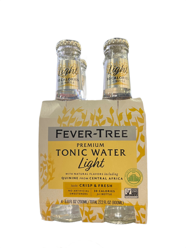 Fever-Tree Tonic Water Light 4 Pack Bottle 6oz