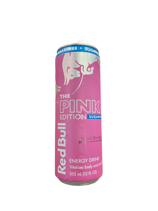 Redbull Energy Drink Sugar Free Pink Edition Wild Berries 12oz