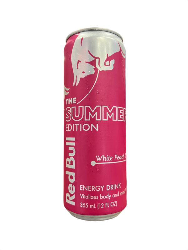 Redbull Energy Drink White Peach 12oz