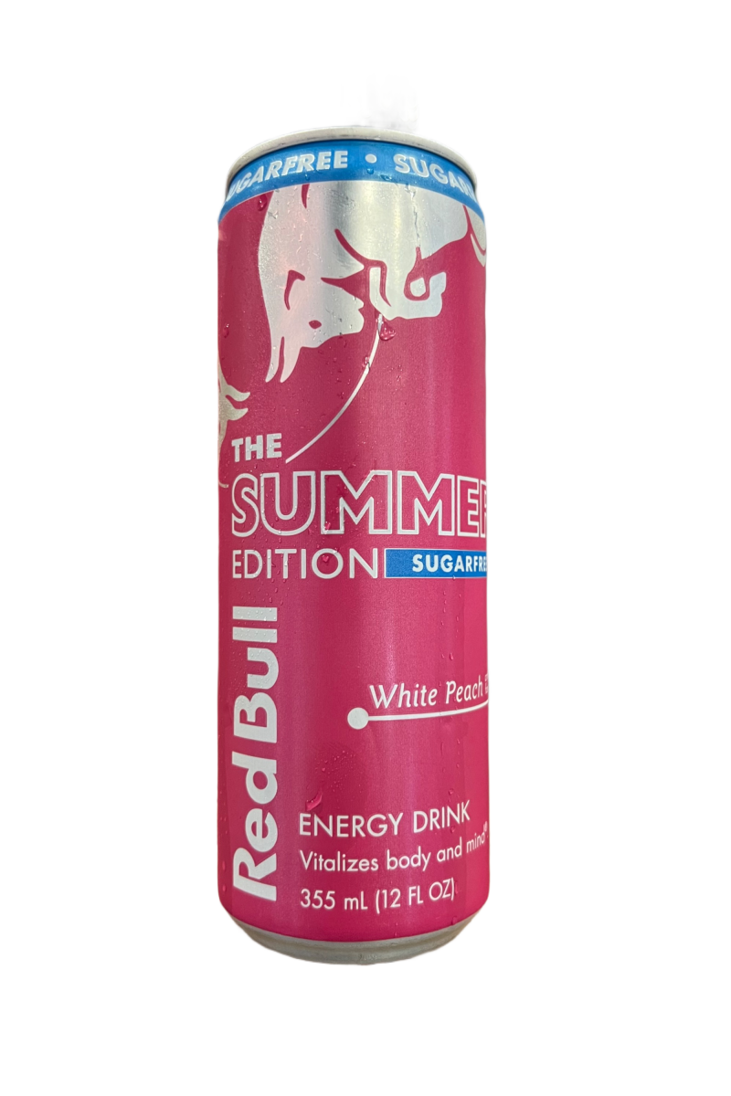 Redbull Energy Drink White Peach Zero Sugar 12oz