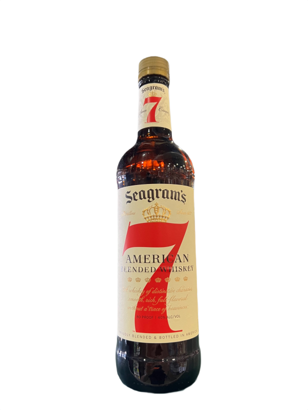 Seagram’s 7 American Blended Whiskey (750ml)