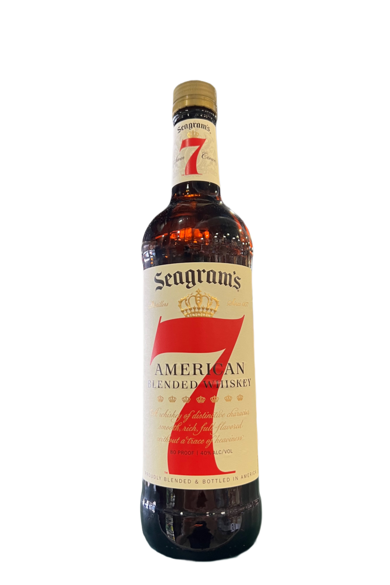 Seagram’s 7 American Blended Whiskey (750ml)