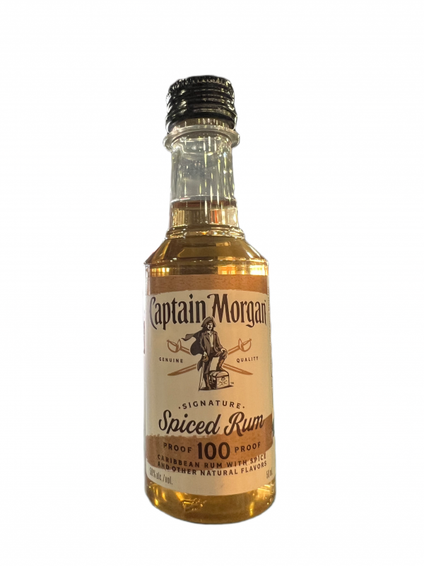 Captain Morgan Spiced Rum 100 Proof 50ml