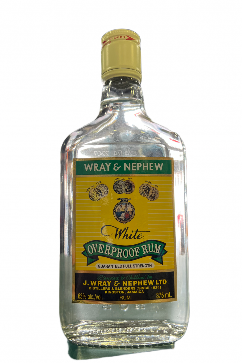 Wray & Nephew White Overproof Rum 375ml