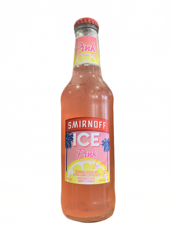 Smirnoff Ice Pink Lemonade Single Bottle 12oz