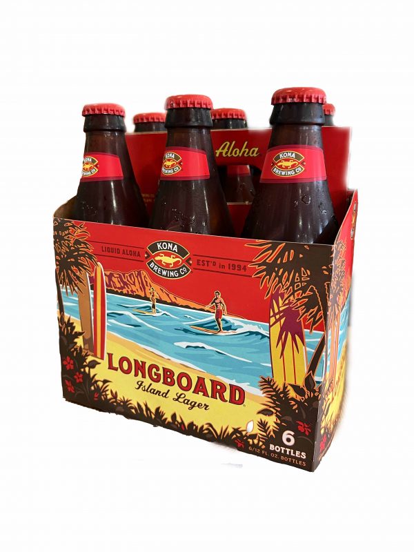 Kona Longboard 6 Pack 12oz Bottle