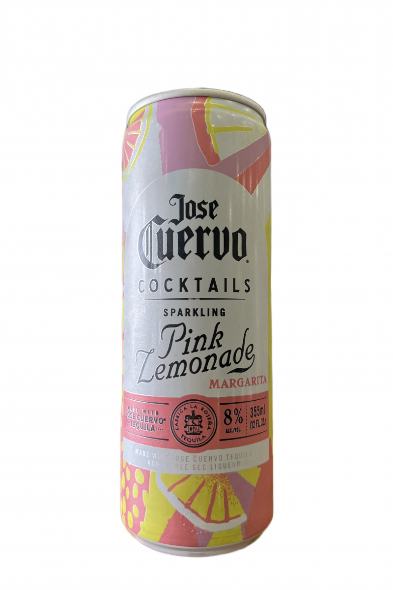 Jose Cuervo Sparkling Cocktails Pink Lemonade Single 12oz
