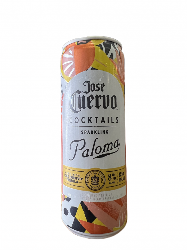 Jose Cuervo Sparkling Cocktails Paloma Single 12oz