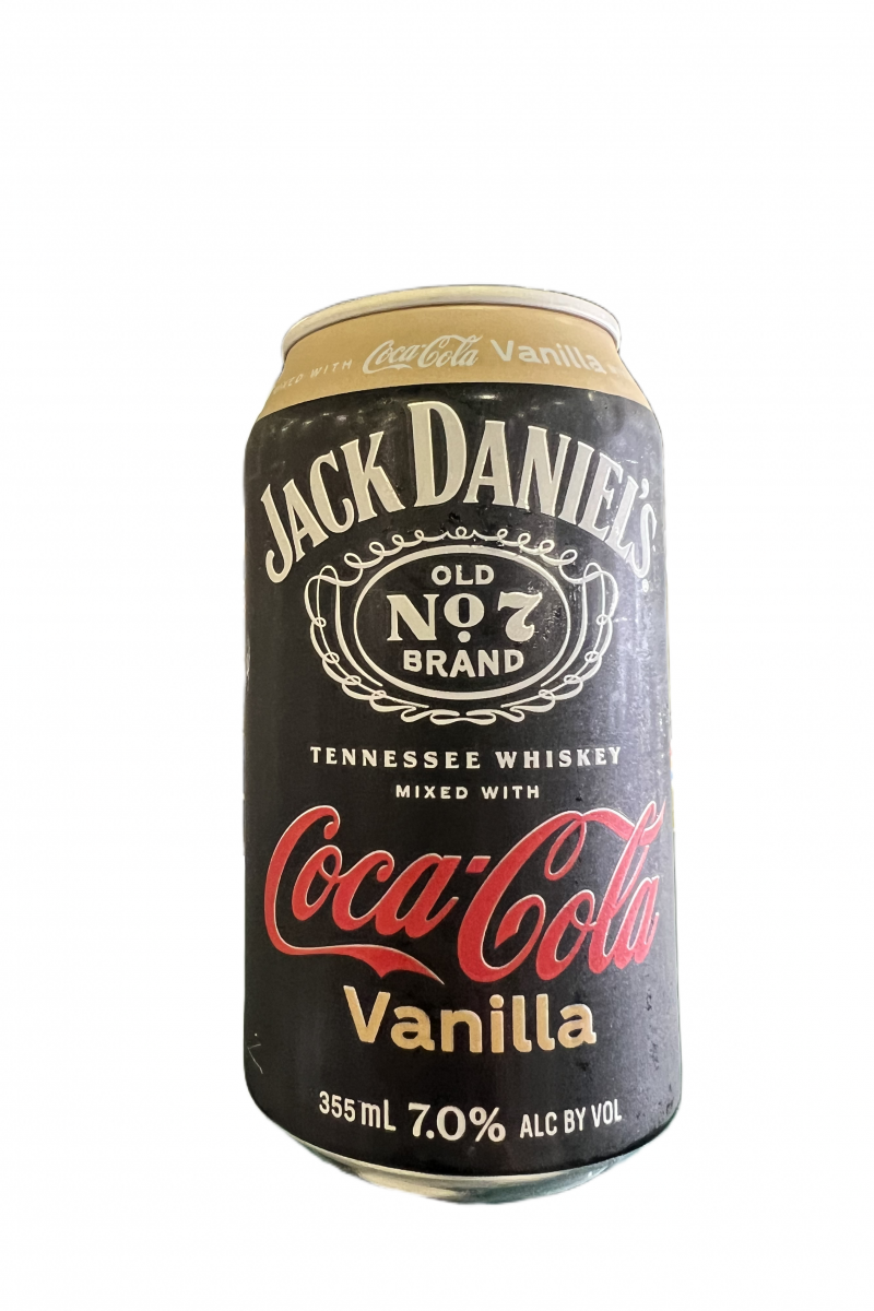 Jack Daniel's Coca Cola Vanilla Single Can 12oz