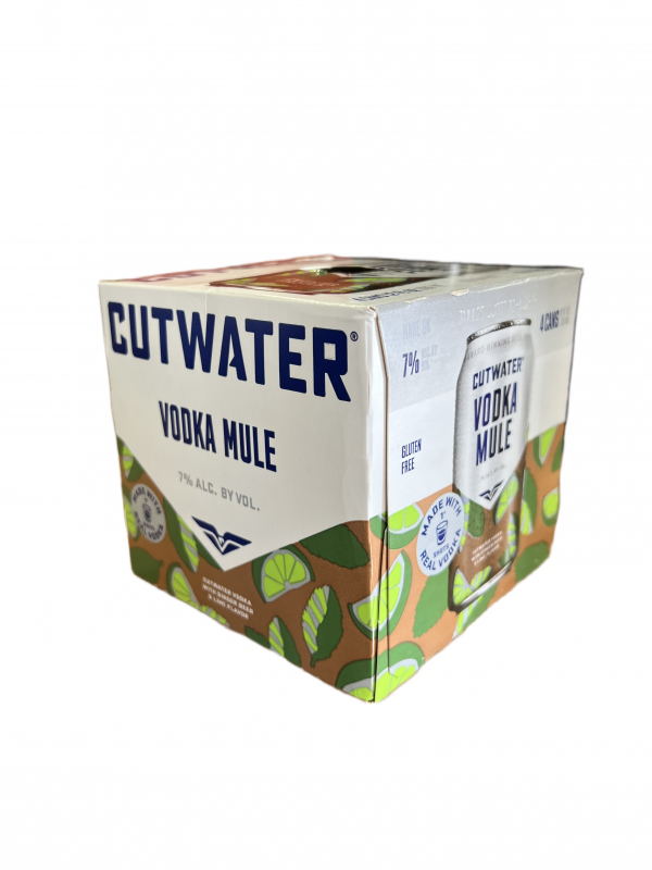 Cutwater Vodka Mule 4 Pack 12oz