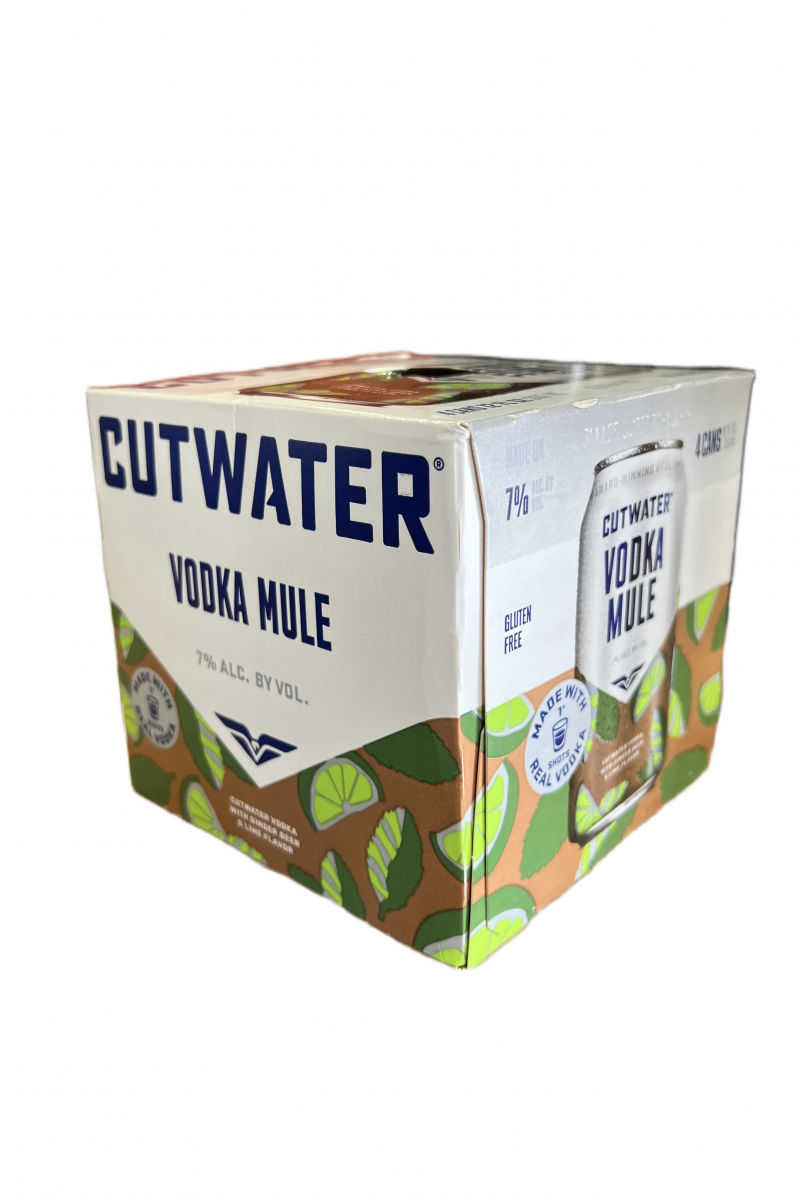 Cutwater Vodka Mule 4 Pack 12oz