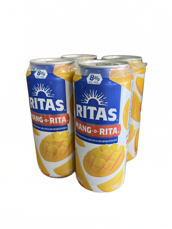 Ritas Can Mango 4 Pack 16oz