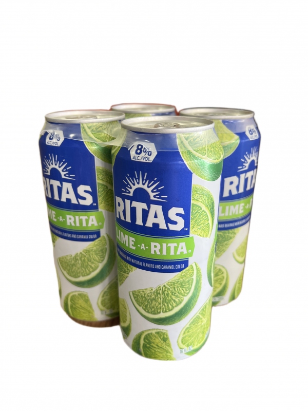 Ritas Can Lime 4 Pack 16oz