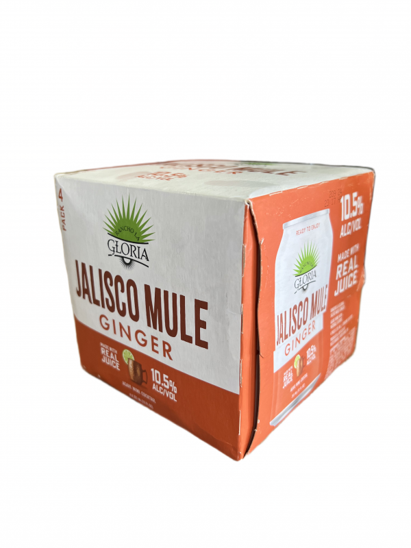 Rancho La Gloria Margarita Jalisco Mule Ginger 4 Pack Can 12oz