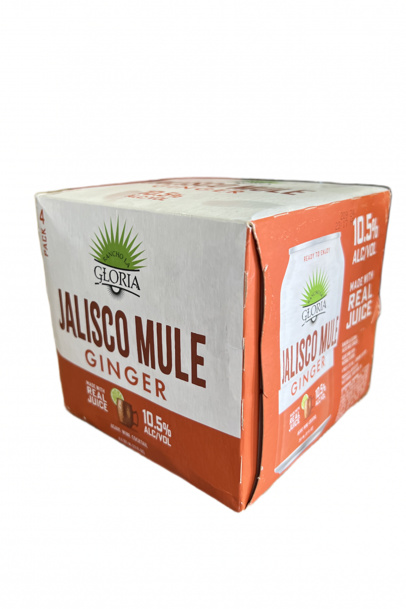 Rancho La Gloria Margarita Jalisco Mule Ginger 4 Pack Can 12oz