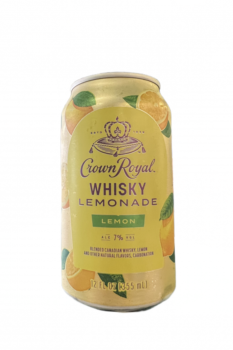 Crown Royal Whisky Lemonade Lemon Can Single 12oz