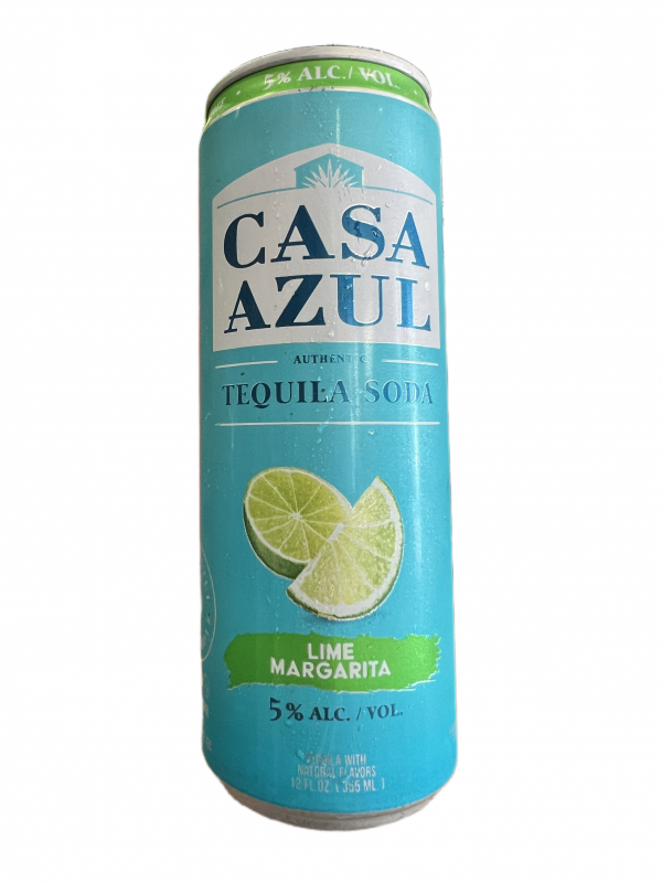 Casa Azul Tequila Soda Lime Margarita Single Can 12oz