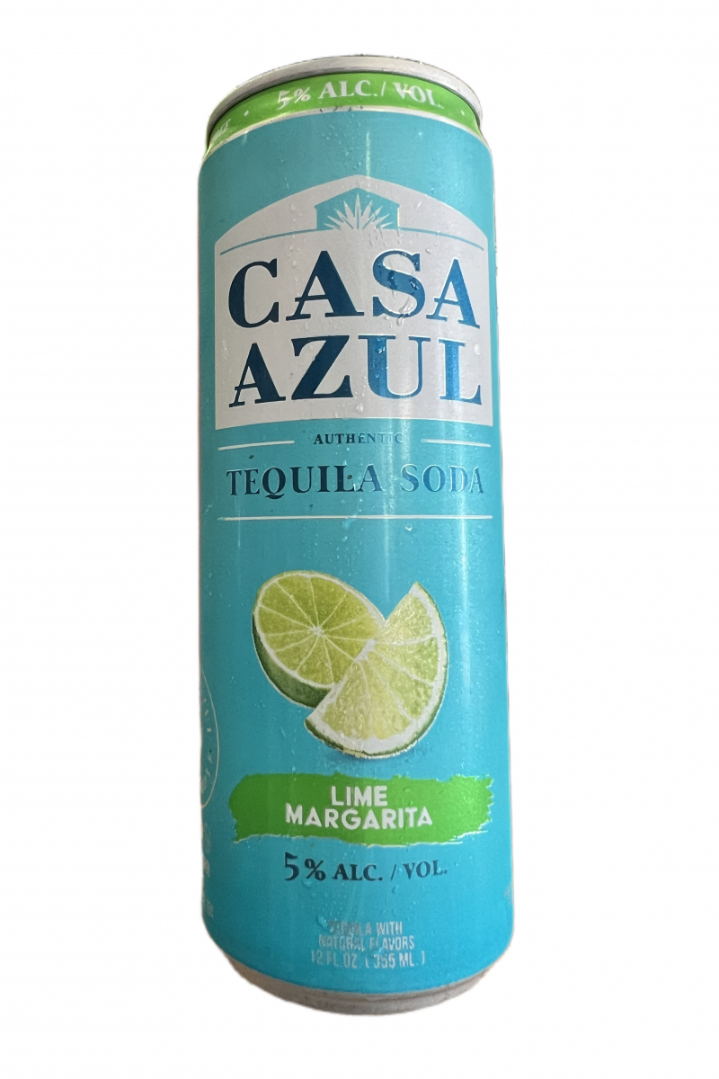 Casa Azul Tequila Soda Lime Margarita Single Can 12oz