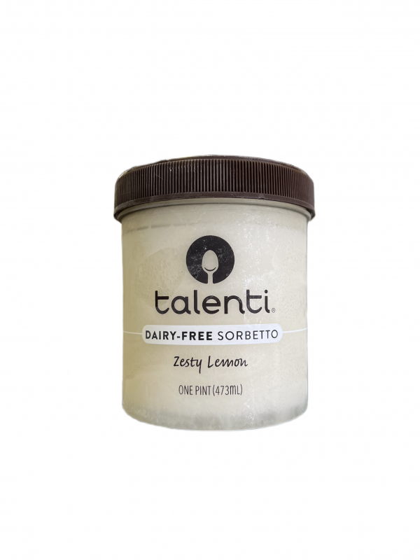 Talenti Vegan Ice-Cream Zesty Lemon (Dairy-Free Sorbetto) 473ml