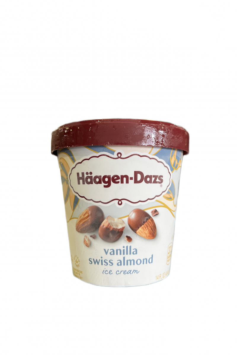 Haagen Dazs Vanilla Swiss Almond (14oz)