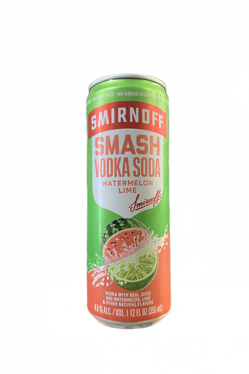 Smirnoff Smash Vodka Watermelon Lime Can 12oz