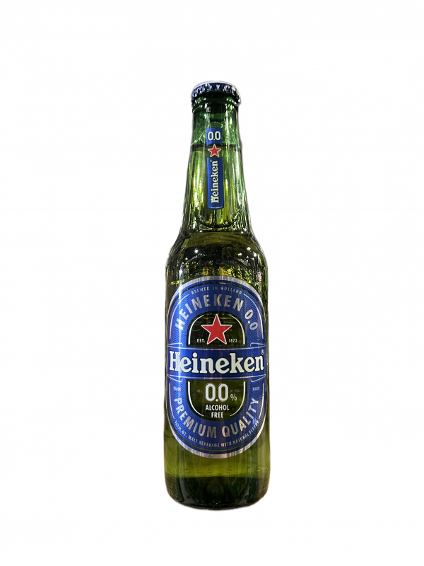 Heineken 0.0% Alcohol Free Single Bottle 12oz
