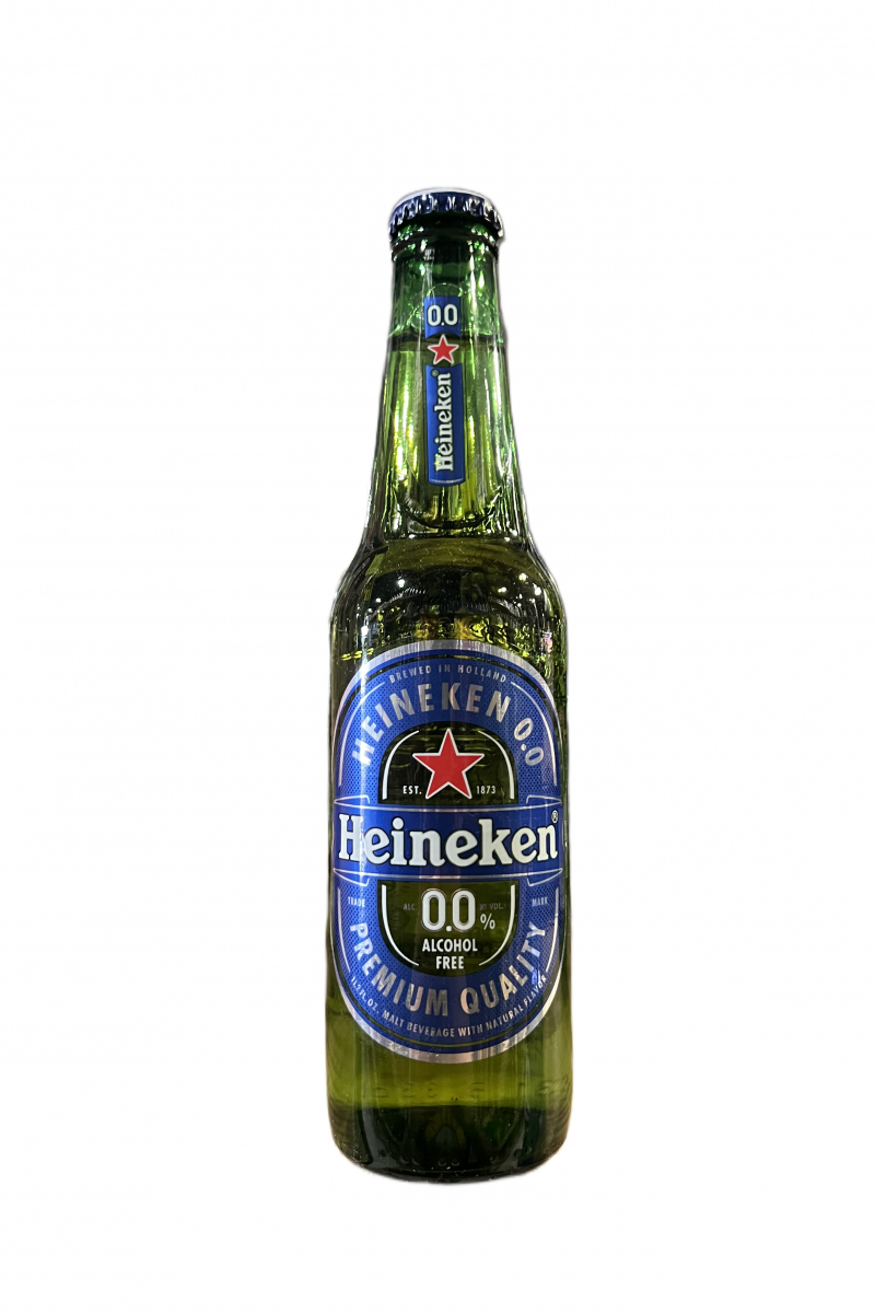 Heineken 0.0% Alcohol Free Single Bottle 12oz