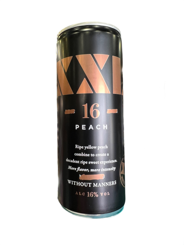 XXL Peach Can Single 8oz