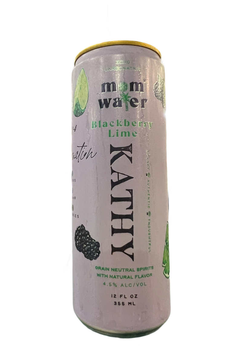 Mom Water Blackberry Lime Single Can 12oz