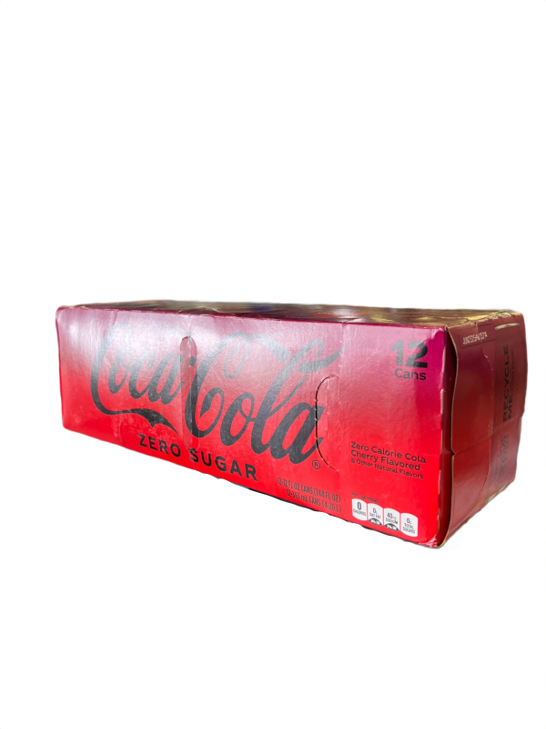 Coca-Cola Cherry Zero Sugar 12 Pack Can 12oz