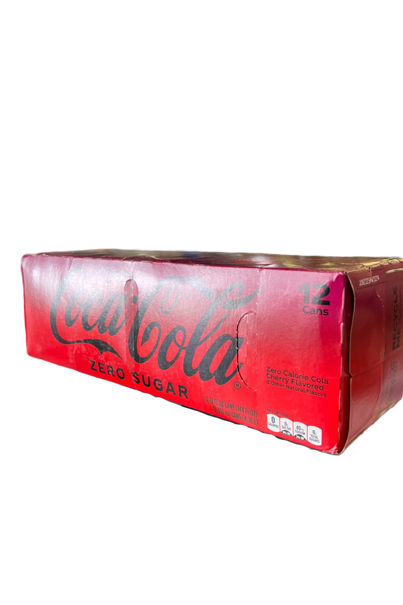 Coca-Cola Cherry Zero Sugar 12 Pack Can 12oz