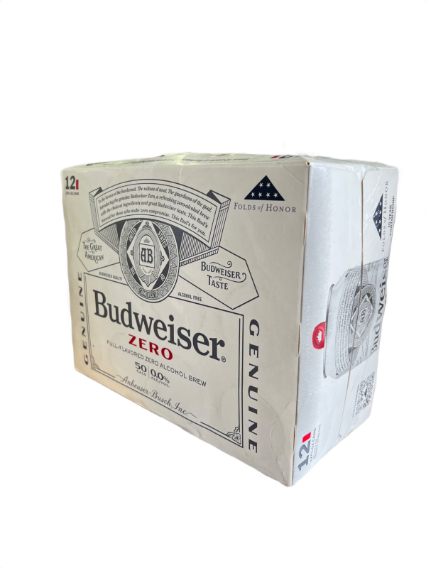 Budweiser Zero 12 Pack 12oz Can