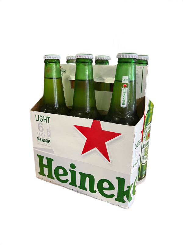 Heineken Light 6 Pack 12oz Bottle