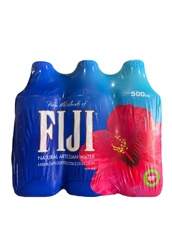 Fiji Water 6 Pack Bottle 500ml