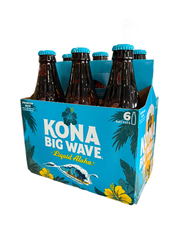 Kona Big Wave Liquid Aloha 6 Pack 12oz Bottle