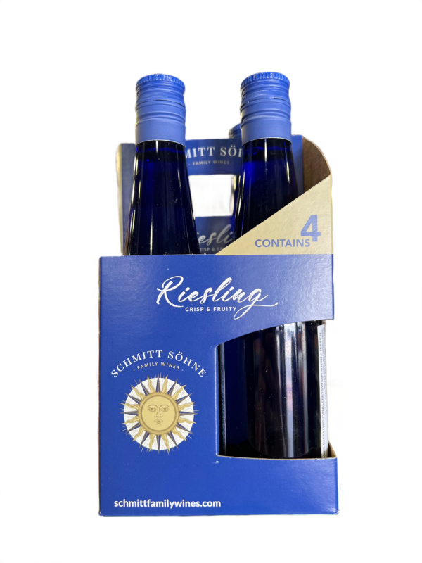 Schmitt Söhne Dry Riesling 4 Pack 187ml