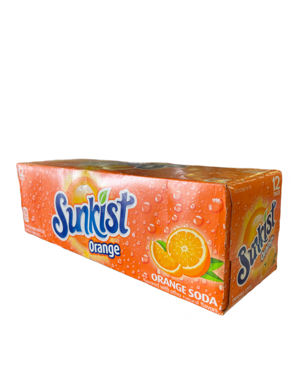 Sunkist Orange 12 Pack Can 12oz